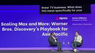 Image for Warner Bros. Discovery APAC Chief Touts Max’s Regional Success at APOS Amid Corporate Split