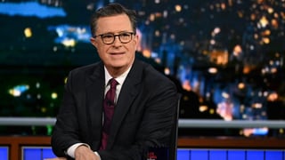 Image for Elizabeth Warren on Colbert ‘Late Show’ Cancellation: Is the Paramount Trump Payoff a Bribe?