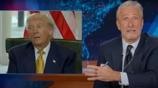 Image for Jon Stewart Slams Trump For Claiming He Never Had the ‘Privilege’ of Going To Jeffrey Epstein’s Island: ‘The Privilege? The F–?’