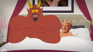 Image for ‘South Park’ Season 27 Premiere Puts Donald Trump in the White House and in Bed With Satan