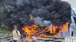 Image for Tomorrowland Main Stage Destroyed by Fire Day Before Opening, But Festival Will Go On