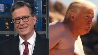 Image for Stephen Colbert Hails ‘South Park’ Premiere’s Naked Trump as ‘Important Message of Hope for Our Times’