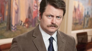 Image for Nick Offerman Says ‘Dumb People Insist Ron Swanson’ Voted for Trump: Ron ‘Would Despise’ Trump ‘Because He’s Disrespectful to Women’