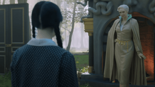 Image for ‘Wednesday’ Season 2 Part 2 Trailer: Lady Gaga’s Arrival Gets Teased and Principal Weems Comes Back as a ‘Spirit Guide’
