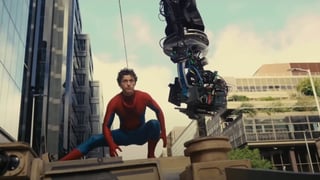 Image for ‘Spider-Man: Brand New Day’ Footage Shows Tom Holland Riding a Tank, High-Fiving Fans
