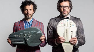 Image for Rhys Darby and Kristen Schaal Join Flight of the Conchords on Stage in LA