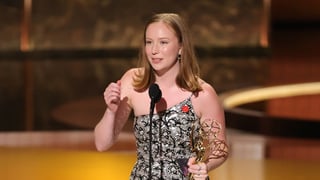 Image for Hannah Einbinder Says ‘Go Birds, F— ICE and Free Palestine’ After Winning Emmy for ‘Hacks’