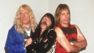 Image for Spinal Tap’s Lost 1991 Interview: On Legacy, Reunion and Covering ‘Tom’s Diner’: ‘You Know That Quote, ‘He Doesn’t Sing to Another Drummer’? We Don’t’