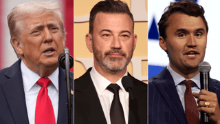 Image for Jimmy Kimmel Slams ‘Vile’ Cheers for Charlie Kirk’s Death and Calls Out Trump’s Response: ‘He Blamed Democrats for Their Rhetoric’