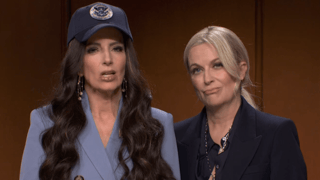 Image for Amy Poehler and Tina Fey Skewer Pam Bondi and Kristi Noem in ‘SNL’ Opening, Mock Jeffrey Epstein Files, ICE Agents and Dog-Shooting Scandal