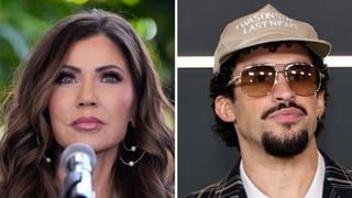 Image for Kristi Noem Says ICE Will Be ‘All Over’ Bad Bunny Super Bowl Halftime Show: The NFL ‘Sucks and We’ll Win and God Will Bless Us’