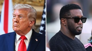 Image for Trump Says That Diddy Asked Him for a Pardon