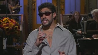 Image for Bad Bunny Mocks Fox News for Slamming Super Bowl Gig in ‘SNL’ Monologue: ‘You Have Four Months to Learn’ Spanish