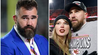 Image for Jason Kelce Interrogates Brother Travis About Taylor Swift’s ‘Wood’ Being About His ‘Appendage’
