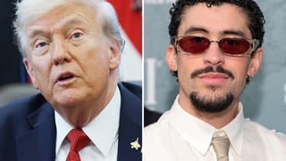Image for Donald Trump Says Bad Bunny Performing at the Super Bowl Is ‘Absolutely Ridiculous’ Even Though ‘I’ve Never Heard of Him. I Don’t Know Who He Is’