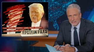 Image for Jon Stewart Slams Trump For Claiming He Has ‘Nothing to Hide’ With the Epstein Files: ‘It’s Very Clear He Does Not Want These Things’ Released