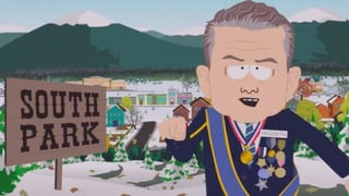 Image for ‘South Park’ Thanksgiving Episode: Saudi Arabia Sponsors the Annual Turkey Trot and Pete Hegseth Tries to Bust Peter Thiel Out of Jail
