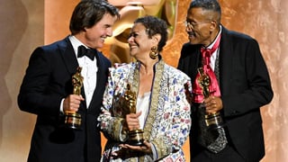 Image for Inside the Governors Awards: Ariana Grande Meets EJAE, Tom Cruise Leaves Sydney Sweeney Speechless and Lily Tomlin Pays Tribute to Dolly Parton