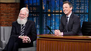 Image for David Letterman Says He’s ‘Never Been More Proud’ of Seth Meyers Amid Trump’s Calls to Fire Late-Night Host: The President Is ‘Our Dictator’ and It’s a ‘Wonder of Idiocy’