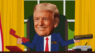 Image for Donald Trump Attacks Late-Night Hosts but ‘Falls Silent’ on ‘South Park’ Because It ‘Gets Insane Ratings,’ Says Patton Oswalt: ‘Nothing Shuts Up Trump Like Money’