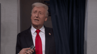 Image for Donald Trump Bombs Santa, Slams Warner Bros. Sale and Celebrates Epstein Condoms in ‘SNL’ Cold Open