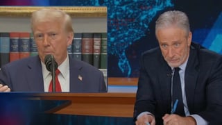 Image for Jon Stewart Slams Trump’s Immigration Crackdown in Wake of National Guard Shooting: ‘He Does Not View You as Individuals’