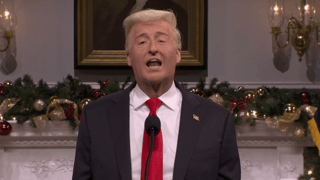 Image for ‘SNL’ Mocks Trump’s Holiday Speech: I’m ‘Getting My Own Hunger Games’ to ‘Distract From the Epstein Files’