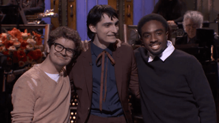 Image for Finn Wolfhard’s ‘SNL’ Monologue Crashed by ‘Stranger Things’ BFFs Caleb McLaughlin and Gaten Matarazzo; Trio Say They’re Grown and Ready for ‘Adult Films’