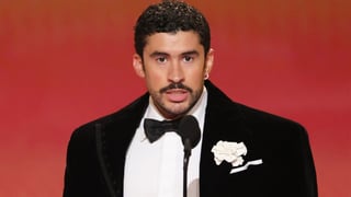 Image for Bad Bunny Says ‘ICE Out’ During Grammy Win and Earns Huge Standing Ovation: ‘We Are Not Savage. We Are Not Animals. We Are Americans’