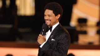 Image for Trevor Noah Roasts Nicki Minaj at Grammys for Going MAGA: ‘She’s Still at the White House With Donald Trump’