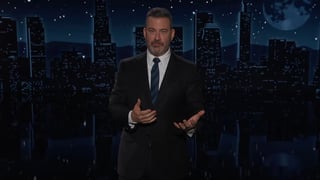 Image for Jimmy Kimmel Slams Trump For Calling Bad Bunny’s Super Bowl Performance ‘An Affront to the Greatness of America’: ‘This Is a Man Who Paid Off a Porn Star Who Spanked Him’