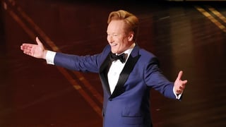 Image for Conan O’Brien Starts Oscars by Roasting Timothée Chalamet’s Ballet and Opera Controversy as Camera Cuts to ‘Marty Supreme’ Star Laughing