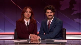 Image for ‘SNL U.K.’ Weekend Update Pokes Fun at Trump and Iran’s Mixed Messages About Deal Negotiations: ‘Oh My God, Just Kiss Already!’