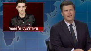 Image for ‘SNL’ Weekend Update Tackles Timothée Chalamet’s Ballet and Opera Flap, Trump, RFK Jr. and Kristi Noem