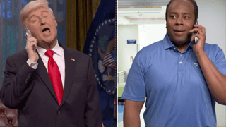 Image for ‘SNL’ Cold Open: Trump Makes ‘Urgent’ Calls to Tiger Woods in Rehab, Post-Epstein-Statement Melania and Draft Fan Pete Hegseth