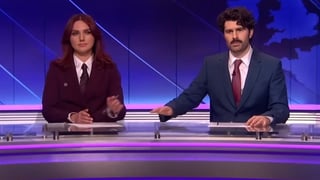 Image for ‘SNL U.K.’ Weekend Update Takes Aim at Facebook Founder Mark Zuckerberg: ‘I Hope He Uses That Bunker in Exactly the Same Way Hitler Did’