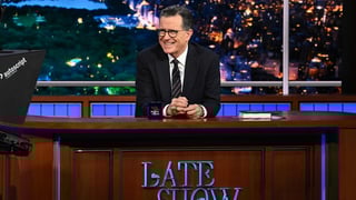 Image for Stephen Colbert Says He Made ‘The Late Show’ More Political After His Producer Told Him ‘That’s the Part the Audience Wants to See’
