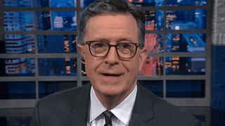 Image for Stephen Colbert Baffled by the 22% of Americans Who Still ‘Strongly Approve’ Trump: ‘I Want Gas to Be Expensive! I Want the Kennedy Center Blown Up!’