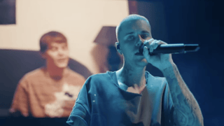 Image for Justin Bieber Favors ‘Swag’ Songs in a Minimalist Coachella Set, but Also Revisits His ‘Baby’-Hood, Bingeing on Old YouTube Clips