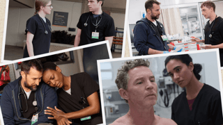 Image for ‘The Pitt’ Has No Romance On-Screen. Online, It’s a Different Story