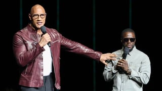 Image for Dwayne Johnson Gives Raunchy Netflix Roast of Kevin Hart and Hits on His Wife: She Deserves ‘An Academy Award for Pretending She Likes to F— You’ 