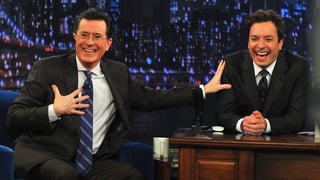 Image for Jimmy Fallon to Go Dark on Night of Stephen Colbert’s Final ‘Late Show,’ Joining Jimmy Kimmel in Show of Solidarity