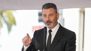 Image for Jimmy Kimmel Cries and Calls Adam Carolla His ‘Life Partner’ at Hollywood Walk of Fame Ceremony: ‘If That Sounds Gay to You, It Was and It Is’