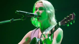 Image for Phoebe Bridgers Turns Madison Square Garden Into Her Living Room With Intimate, Phone-Free Show Featuring Eight New Songs: Concert Review