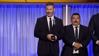Image for Jimmy Kimmel Thanks ‘Pumpkin McPornhumper’ Trump for His Peabody; ‘Andor’ Creator Tony Gilroy Urges Crowd to Take on Fascism Before It’s Too Late: ‘F— the Empire’