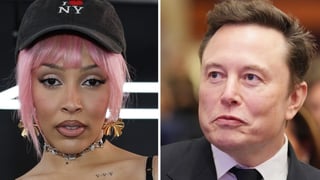 Image for Doja Cat Slams Elon Musk as a ‘Barrel Chested Ewok’ While Requesting Changes to X: ‘You Look Like You Eat Sand’