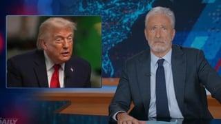 Image for Jon Stewart Slams Donald Trump as an ‘Incredibly Fragile Man-Baby’ For Storming Out of ‘Meet the Press’ Interview