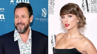 Image for Adam Sandler Told Taylor Swift and Travis Kelce While Officiating Their Wedding: ‘Kiss Every Chance You Have. Every Day’