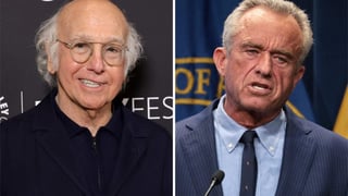 Image for Larry David Mocks RFK Jr. by Saying ‘Drop Dead, Bobby’ in New HBO Show, Which Reunites ‘Curb’ Cast Except for Cheryl Hines