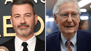 Image for Jimmy Kimmel Mocks Mitch McConnell’s Proof of Life Photo Amid Questions Over Senator’s Health
